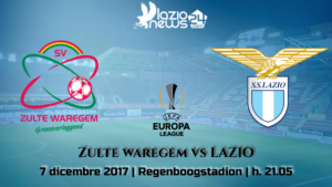 Zulte Waregem-Lazio, le probabili formazioni