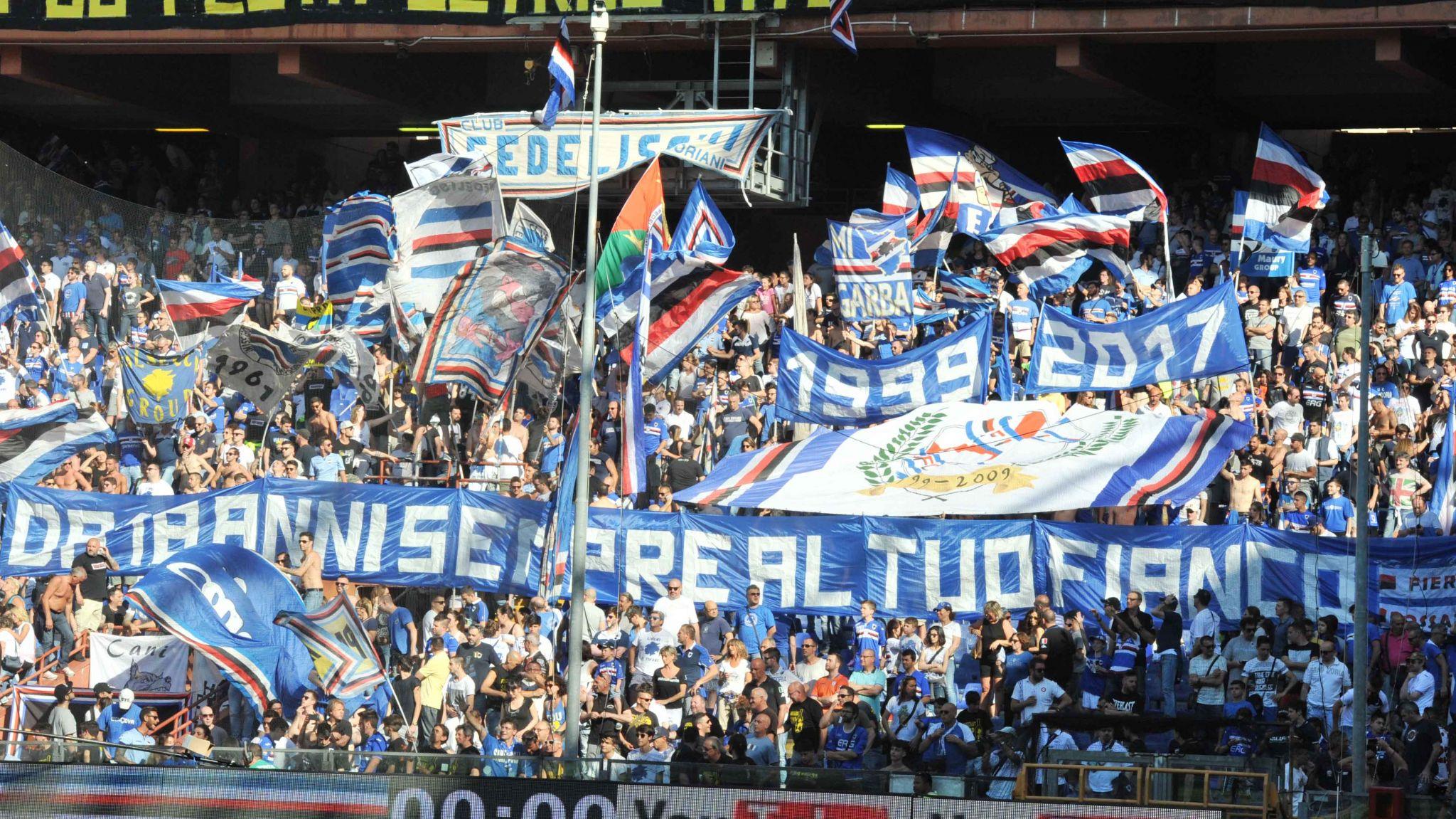 sampdoria lazio tifosi