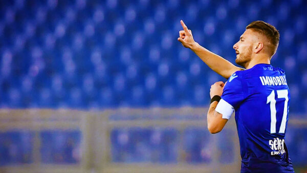 immobile esultanza lazio dicembre 2017