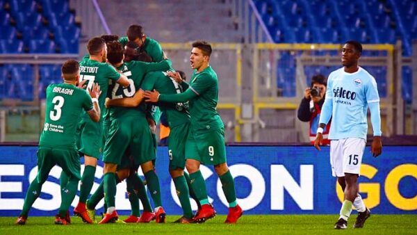 lazio fiorentina esultanza novembre 2017