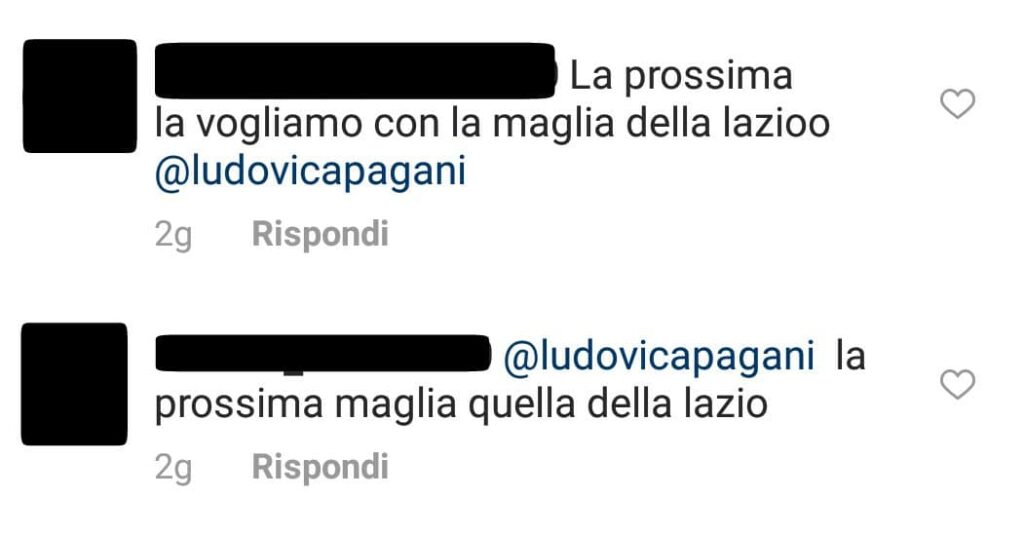 ludovica pagani lazio