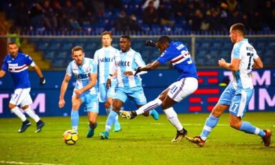 zapata sampdoria lazio dicembre 2017