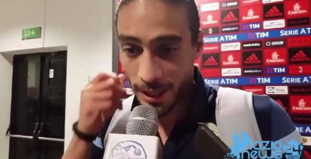 Caceres: «Non abbiamo vinto, ma c'è il ritorno. Ho rischiato di smettere, ora sono felice alla Lazio» - VIDEO 1 Caceres Milan Lazio