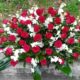 corona fiori lutto