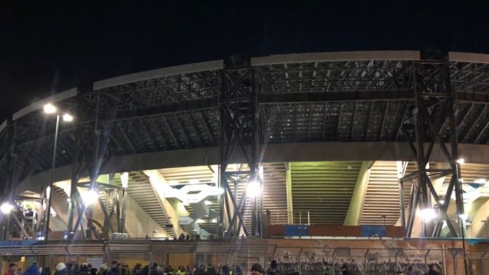 TIFOSI LAZIO A NAPOLI salvini