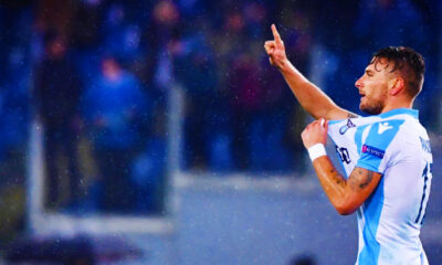immobile esultanza bis lazio steaua bucarest febbraio 2018 1