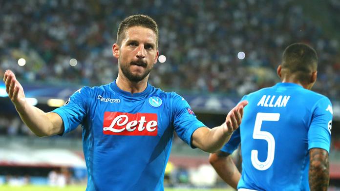 mertens napoli-lazio