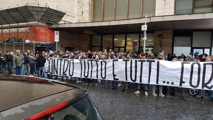 tifosi-lazio-stazione tifosi lazio stazione termini