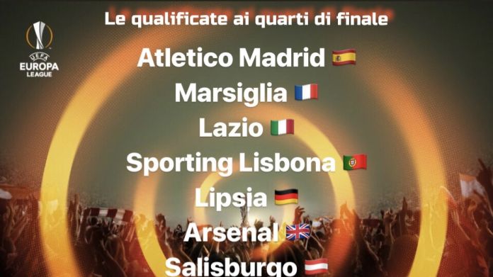 quarti europa league europa league sorteggi lazio