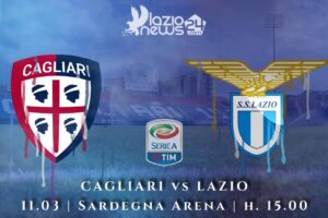 Cagliari-Lazio, le probabili formazioni (diretta scritta su Lazionews24)