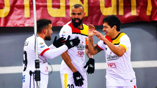 benevento esultanza febbraio 2018