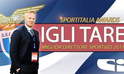 igli tare miglior ds 2017 sportitalia