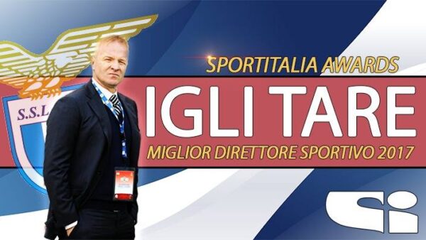 igli tare miglior ds 2017 sportitalia