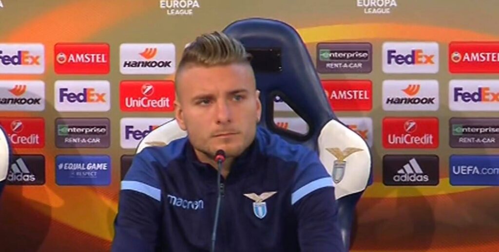 Europa League, Immobile: «Vorrei giocare sempre, soffro a stare fuori. Astori? Siamo tutti sconvolti...» 1 immobile conf
