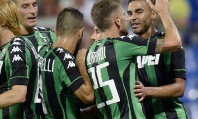 sassuolo esultanza europa league agosto 2016 ifa