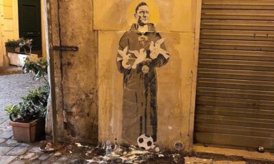 totti murales roma tottilatria