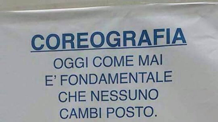 Derby, volantino Lazio - Roma