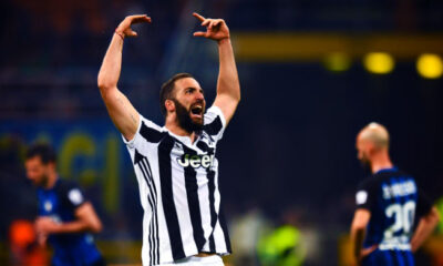 higuain esultanza inter juventus aprile 2018