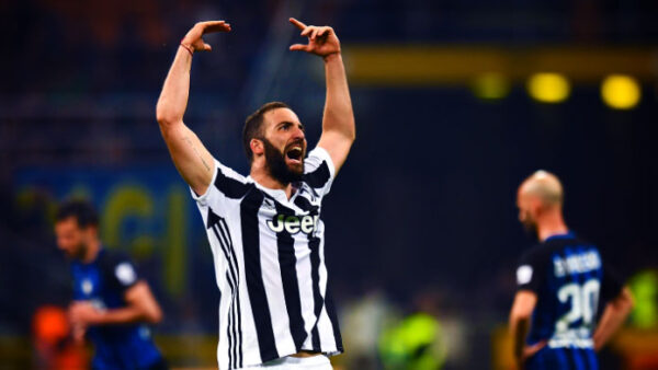 higuain esultanza inter juventus aprile 2018