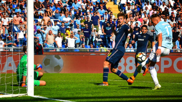 immobile gol lazio sampdoria aprile 2018