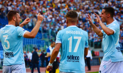 lazio esultanza aprile 2018