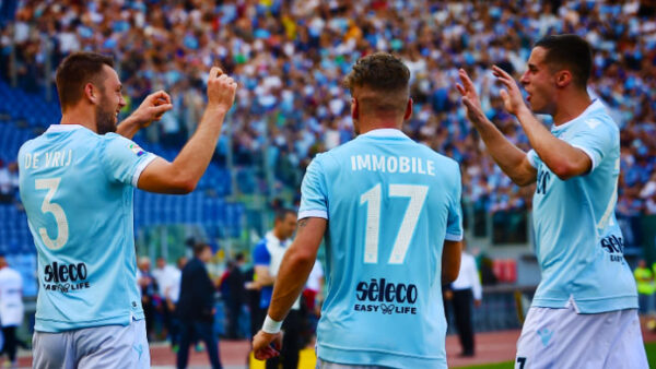 lazio esultanza aprile 2018