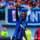 barrow esultanza bis atalanta maggio 2018