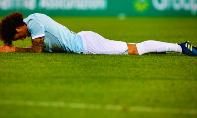 felipe anderson infortunio lazio maggio 2018