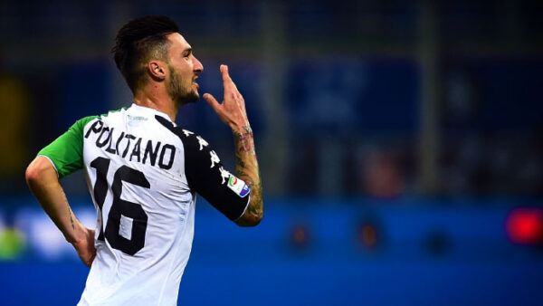 Politano esultanza sassuolo maggio