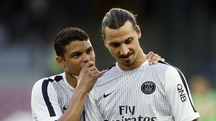 silva-thiago-ibrahimovic-riscaldamento-psg-agosto-2014-ifa ibrahimovic