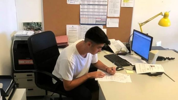 Giuliano Guadagnoli firma contratto lazio under 17 calciomercato guadagnoli