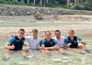 Lazio Social: due audaci tifosi vincono una “fredda scommessa” con Lucas Leiva e Marusic – FOTO