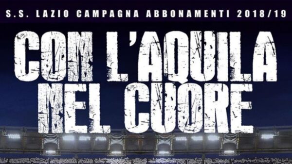 campagna abbonamenti lazio 2018/2019
