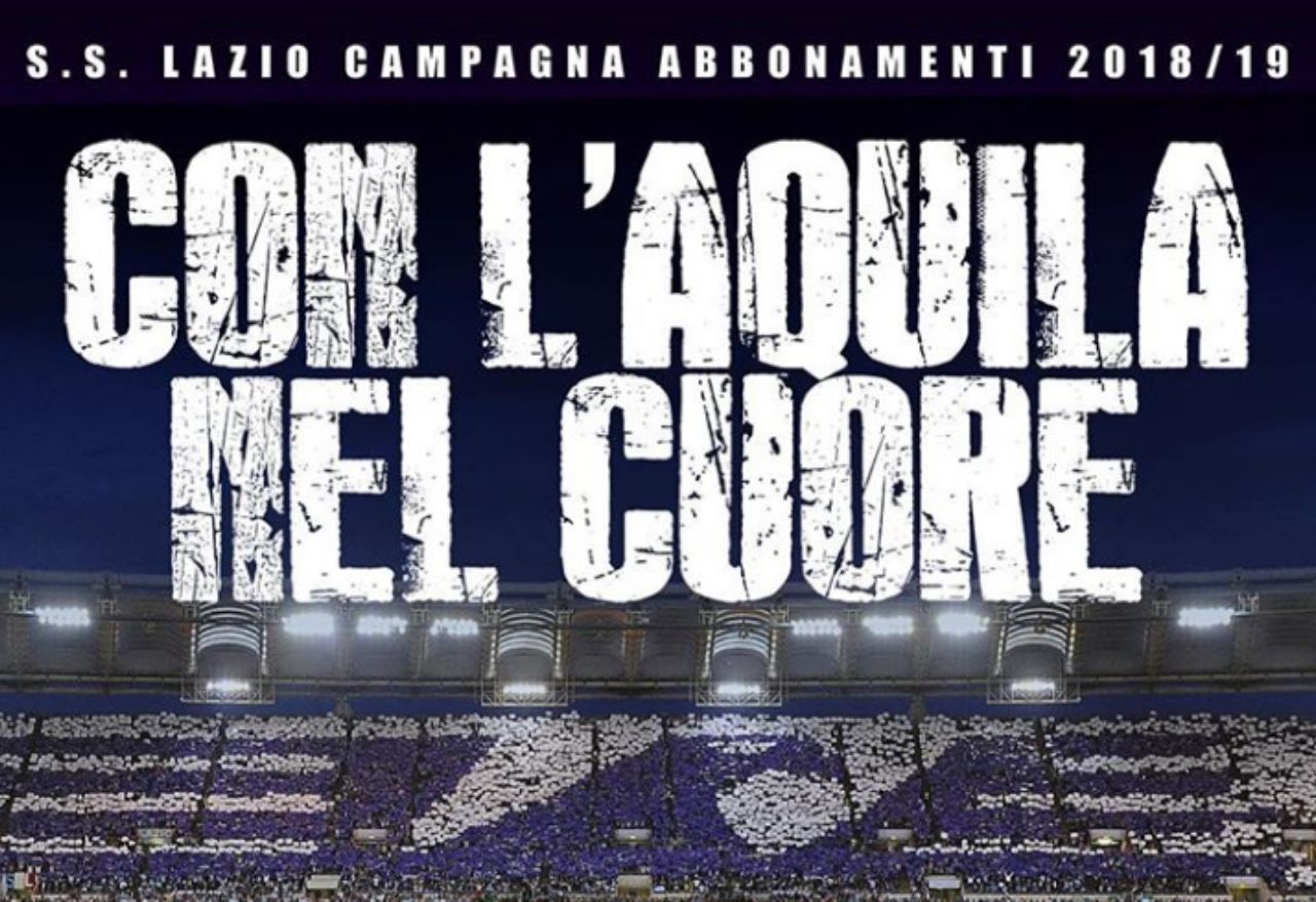 campagna abbonamenti lazio 2018/2019