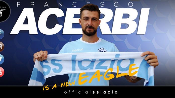 Maglia Home Lazio FRANCESCO ACERBI Maglia Home Lazio FRANCESCO ACERBI