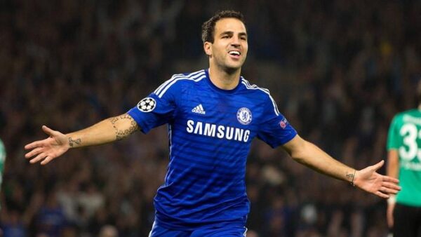 fabregas esulta chelsea champions league settembre 2014 ifa