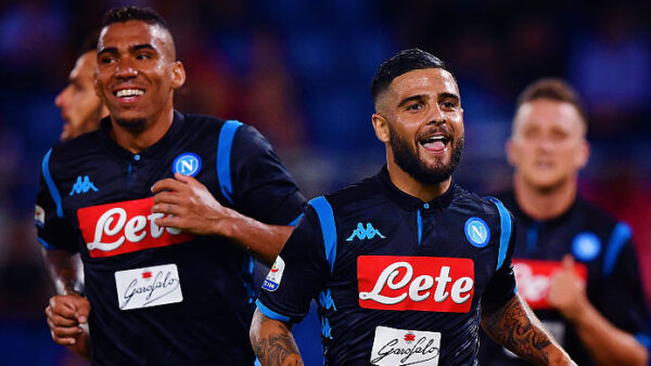 insigne esultanza tris napoli agosto 2018
