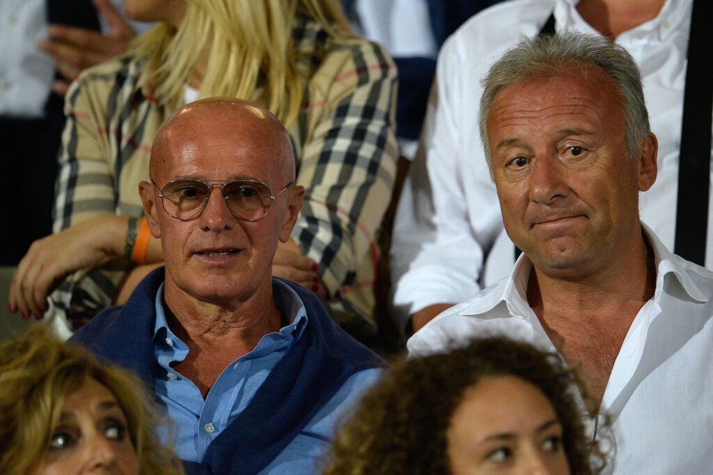 Scudetto, Sacchi: «La Lazio? Non ha la storia di Juve ed Inter, è un handicap» 1 sacchi zaccheroni tribuna agosto 2014 ifa