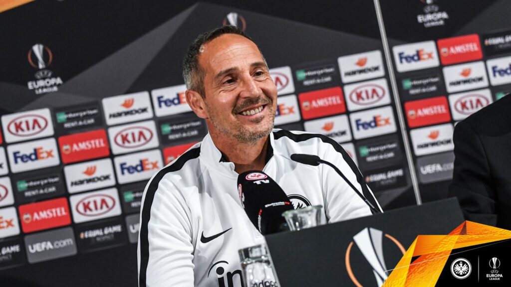 Eintracht Francoforte, Hütter e Russ: «Lazio favorita del girone, ma noi saremo compatti» 1 Adolf Hutter
