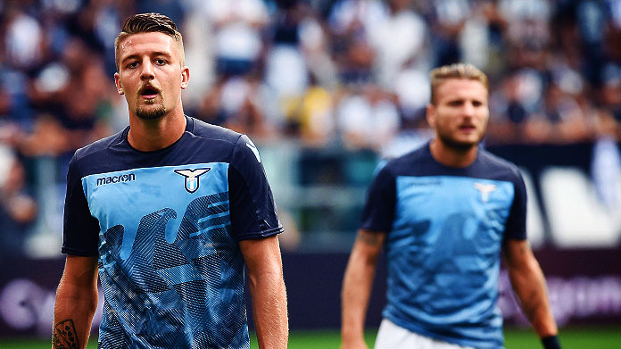 milinkovic immobile lazio Marsiglia