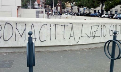 roma scritta antisemita