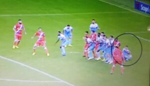 Immobile come Brozovic: ‘mossa del coccodrillo’ anche in Lazio-Spal – VIDEO