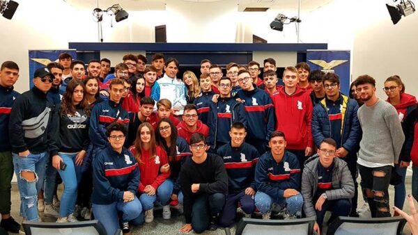 inzaghi incontra alunni liceo