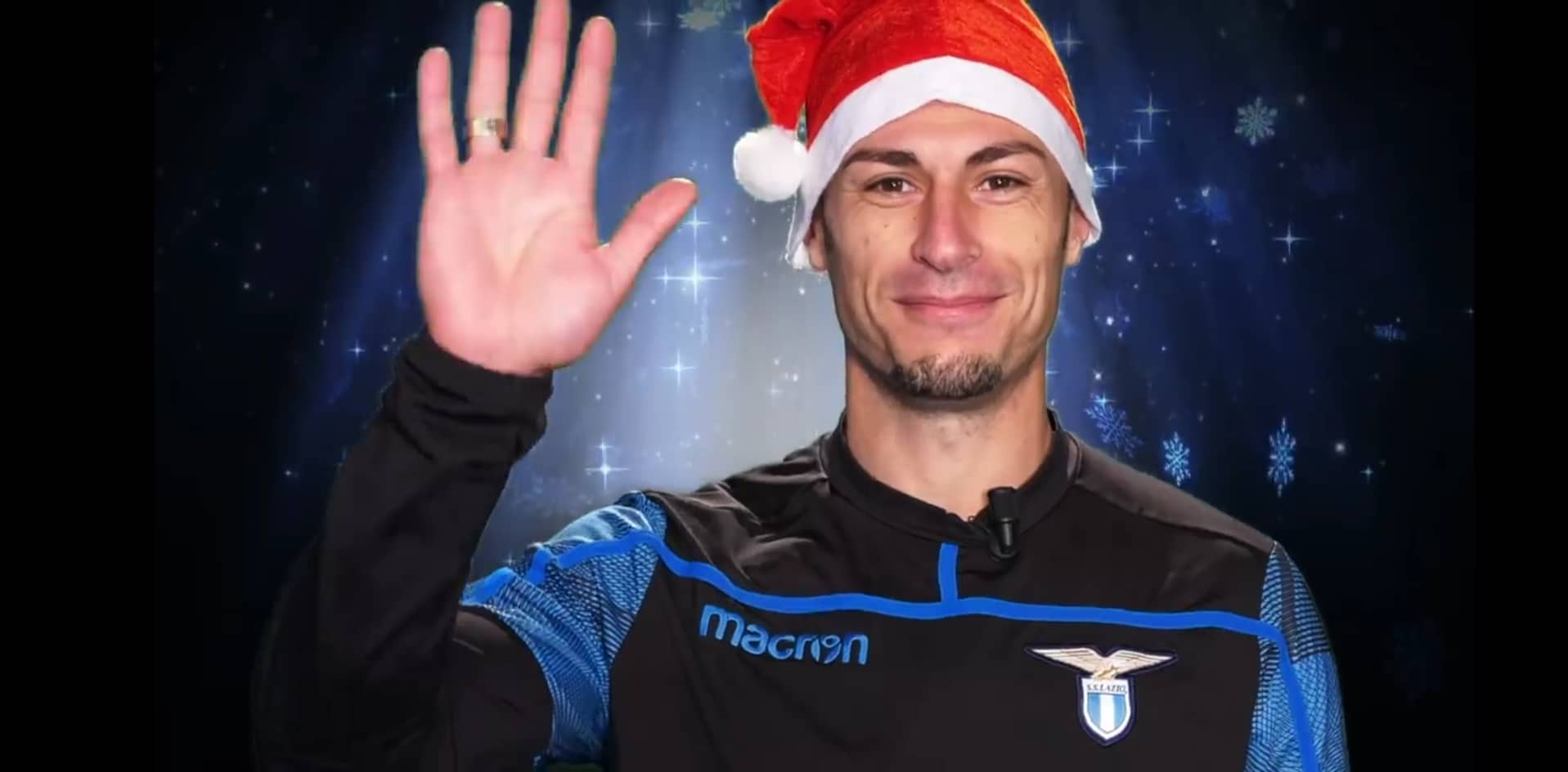 lazio auguri natale video