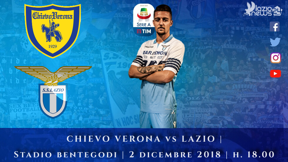 Chievo-Lazio, le probabili formazioni (diretta scritta su lazionews24) 21 Chievo Verona-Lazio