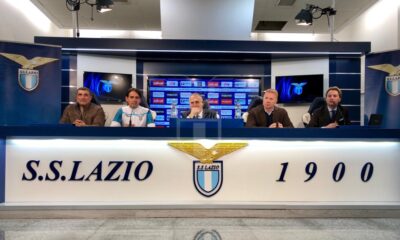 Conferenza Formello Lotito Tare Inzaghi