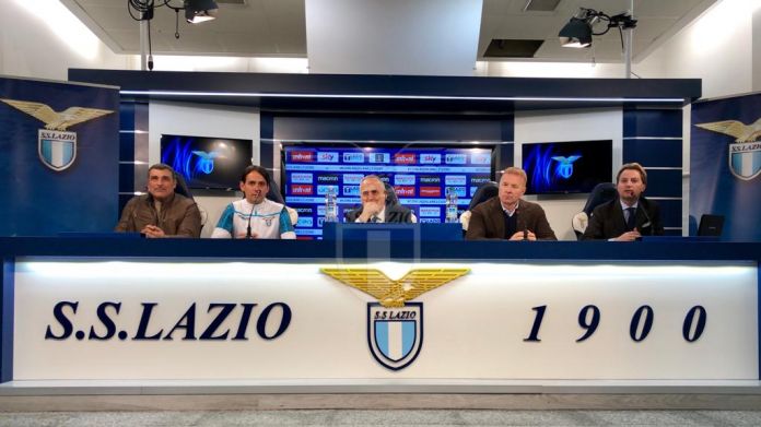 Conferenza Formello Lotito Tare Inzaghi
