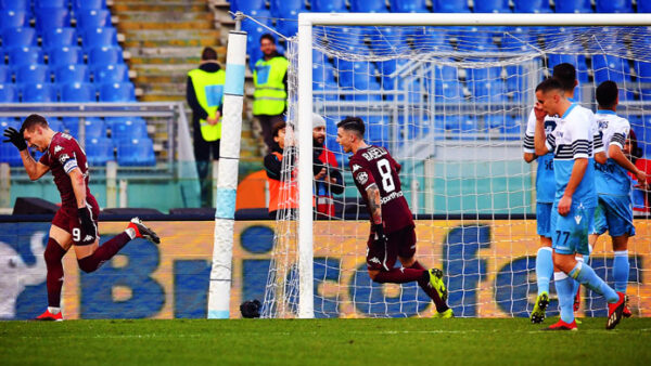 belotti esultanza lazio torino dicembre 2018