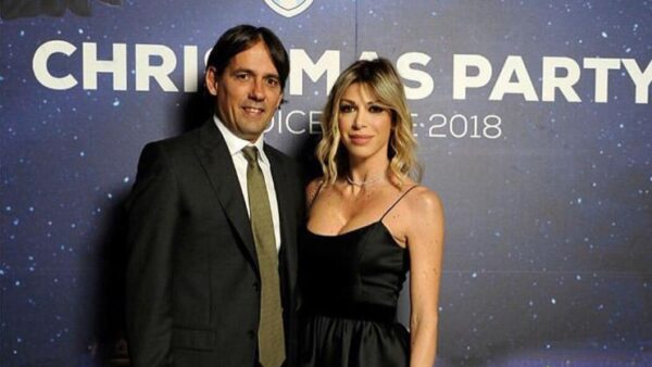 inzaghi moglie cena