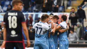 Lazio, verso Cagliari: biancocelesti in partenza VIDEO